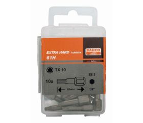 Puntas de torsión extraduras de 1/4