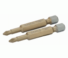 Puntas de torsión TiN de 1/4" para tornillos Phillips de 50&nbsp;mm | 62TIN/50PH