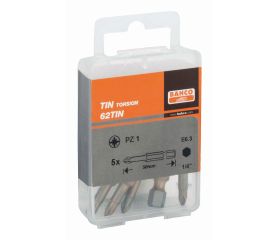 Puntas de torsión TiN de 1/4