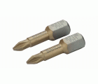 Puntas de torsión TiN de 1/4" para tornillos Phillips de 25&nbsp;mm | 62TIN/PH