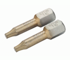 Puntas de torsión TiN de 1/4" para tornillos de cabeza TORX® de 25&nbsp;mm | 62TIN/T
