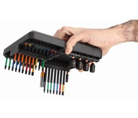 Juego de puntas de torsión de impacto de 1/4