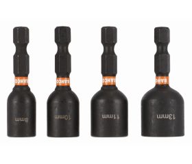 Llaves de vaso magnéticas de cabeza hexagonal de 1/4