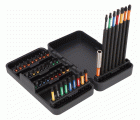 Juego de puntas de torsión de impacto de 1/4" para Phillips/Pozidriv/TORX® - 44 piezas | 66IM/44C-1