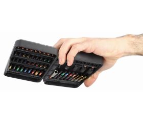 Juego de puntas de torsión de impacto de 1/4