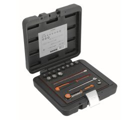 Juego de vasos con cuadrado de 1/4