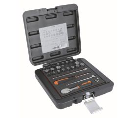 Juego de vasos con cuadrado de 1/4