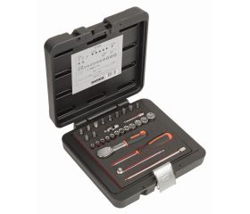 Juego de vasos con cuadrado de 1/4