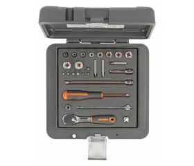 Juego de vasos con cuadrado de 1/4