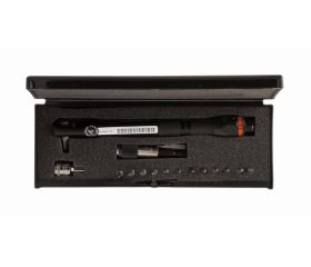 Set de mini llave dinamométrica ajustable con punta fija | 6852-5/S17