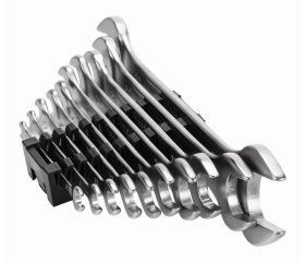 Juego de llaves fijas de dos bocas métricas (10 piezas / clip de plástico) | 6M/10C