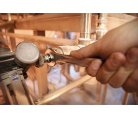 Llaves fijas de dos bocas métricas con acabado cromado | 6M