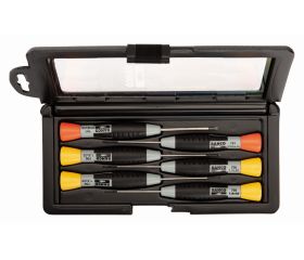 Juego de destornilladores Phillips/ranurados con agarre de precisión, 1-1,8 mm/PH00-PH0 - 6 unidades | 706-2