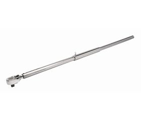 Llave dinamométrica mecánica de disparo ajustable con escala marcada, cabeza fija de carraca y mango de dos secciones | 7455-1500