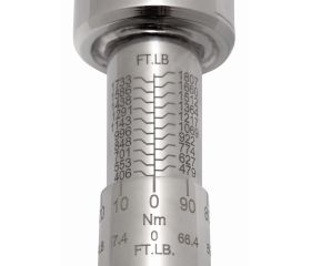 Llave dinamométrica mecánica de disparo ajustable con escala marcada y cabeza de cuadradillo fijo | 7455-2500