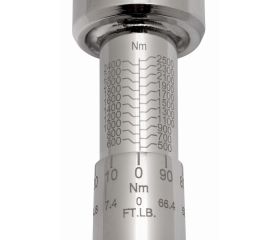 Llave dinamométrica mecánica de disparo ajustable con escala marcada y cabeza de cuadradillo fijo | 7455-2500