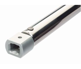 Llave dinamométrica mecánica de disparo ajustable con escala marcada y cabeza intercambiable | 7465