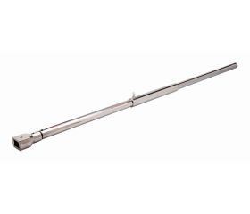 Llave dinamométrica mecánica de disparo ajustable con escala marcada, cabeza intercambiable y mango de dos secciones | 7465-1500