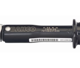 Llave dinamométrica mecánica prefijada con cabeza intercambiable de conexión cilíndrica y mango de plástico | 74PS-20