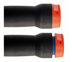 Llave dinamométrica de disparo mecánica ajustable con visor y cabeza intercambiable de conexión rectangular | 74W9/74W14