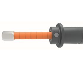 Llave dinamométrica mecánica de flexión de disparo con visor y cabeza intercambiable con conexión cilíndrica | 76S-600