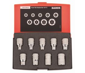 Juego de vasos con punta y cuadradillo de 1/2