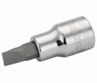 Vasos con punta con cuadrado de 1/2" para tornillo de cabeza plana, 60&nbsp;mm | 7809F