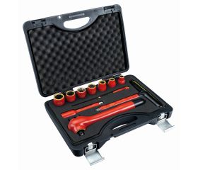 Juego de vasos aislados VDE de 1/2