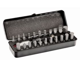 Juego de puntas de destornillador a golpe de 1/4