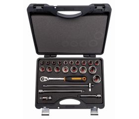 Juego de vasos con cuadrado de 1/2