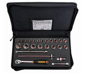 Juego de vasos con cuadrado de 1/2