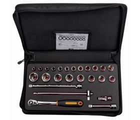 Juego de vasos con cuadrado de 1/2