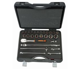 Juego de vasos con cuadrado de 1/2