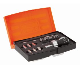 Juego de destornilladores a carraca Stubby - 18 unidades | 808050S-18