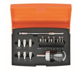 Juego de destornilladores a carraca Stubby - 18 unidades | 808050S-18