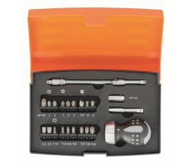 Juego de destornilladores a carraca Stubby - 22 unidades | 808050S-22