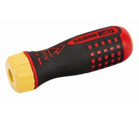 Destornillador a carraca aislado con mango bi-componente | 808060