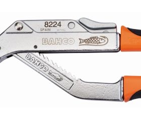 Tenacillas articuladas deslizantes ERGO™ con mangos bi-componentes y acabado cromado | 8224/8225C