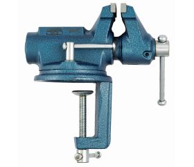 Tornillos de banco portátiles de guía redonda con mordazas intercambiables | 834V-2