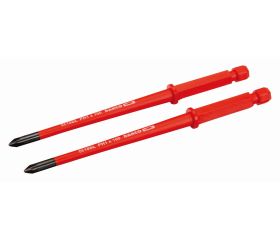 Varillas intercambiables aisladas Phillips y Pozidriv con diámetro reducido, PH1 y PZ1 | 8610SL-2P - 8620SL-2P
