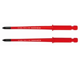 Varillas intercambiables aisladas Phillips y Pozidriv con diámetro reducido, PH1 y PZ1 | 8610SL-2P - 8620SL-2P