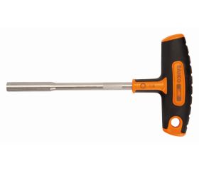 Portapuntas con mango en T de cabeza hexagonal de 1/4