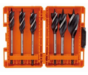 Juego de brocas de punta perforadora para madera, 6 piezas | 9656-SET-6