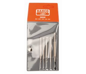 Juego de destornilladores ranurados de precisión, 0,6-2,5 mm (5 piezas) | 98505