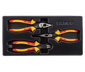 Juego de alicates universales aislados ERGO™ (3 piezas) | 9897S/3