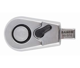 Cabeza intercambiable de carraca portapuntas con conector rectangular | 9B