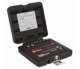 Juego de vasos con cuadrado de 1/4