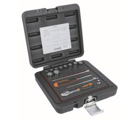 Juego de vasos con cuadrado de 1/4