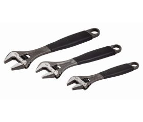 Juegos de llaves regulables con tuerca central y mango de goma ERGO™