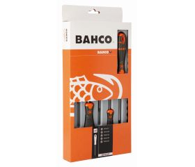 Juego de destornilladores TORX® inviolables BahcoFit con agarre de goma - 5 unidades | B219.035